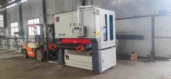 Multiple Head Wide Belt Grinder With Top / Bottom Configuration